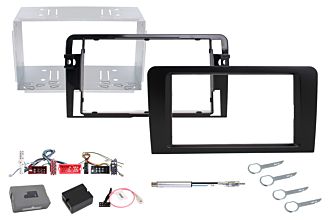 R-D003SWC vehicle specific 2-DIN mounting kit for audi