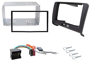 R-D007 Vehicle-specific 2-DIN mounting kit for Audi TT