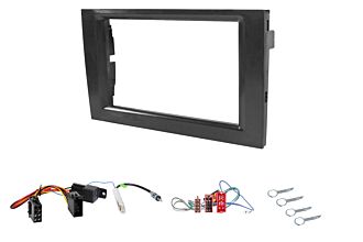 R-D011 Vehicle-specific 2-DIN mounting kit for Audi A4