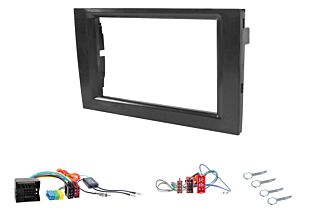 R-D014 Vehicle-specific 2-DIN mounting kit for Audi A4