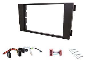 R-D016 Vehicle-specific 2-DIN mounting kit for Audi A6
