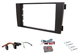 R-D018 Vehicle-specific 2-DIN mounting kit for Audi A4