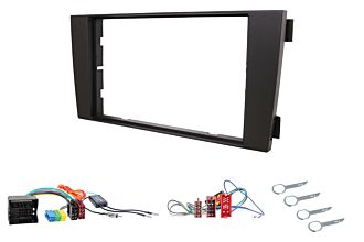 R-D020 Vehicle-specific 2-DIN mounting kit for Audi A6