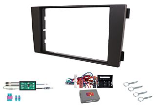 R-D021 Vehicle-specific 2-DIN mounting kit for Audi A6