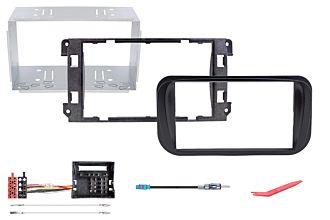 R-D024 Vehicle-specific 2-DIN mounting kit for Ford