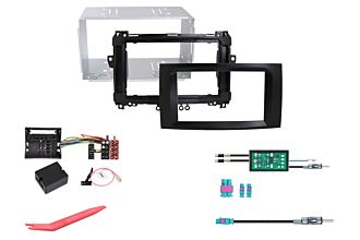 R-D028SWC vehicle specific 2-DIN mounting kit for mercedes benz