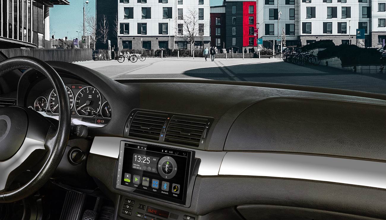 Autoradio und Navigation für den BMW 3er E46
